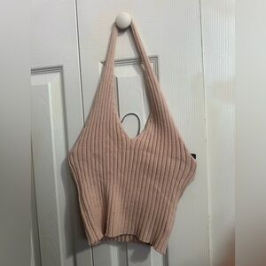 Light pink Halter Top